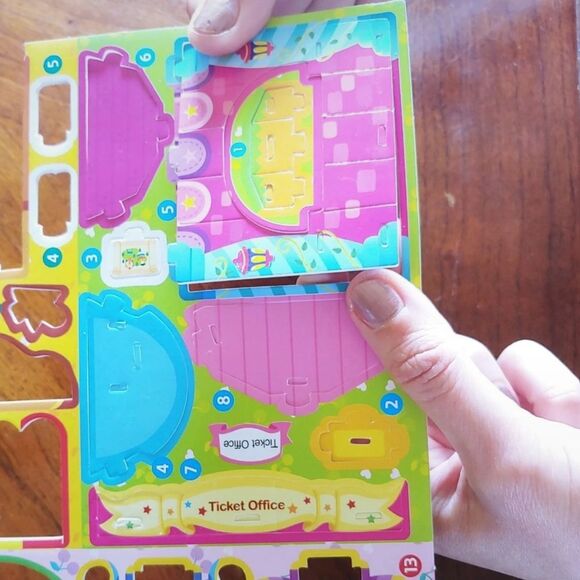 3D puzzle craft for kids Ferris Wheel educational toy assembly pieces 5 6 7 8 9+ - Picture 15 of 15